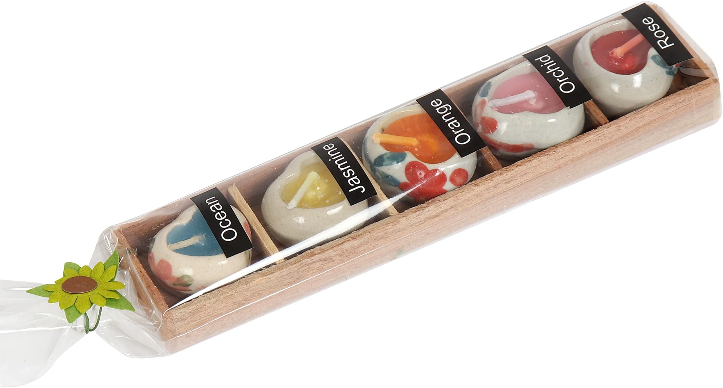 Mini Elephant Shaped Candles Gift Set Fair Trade Elephant Candles