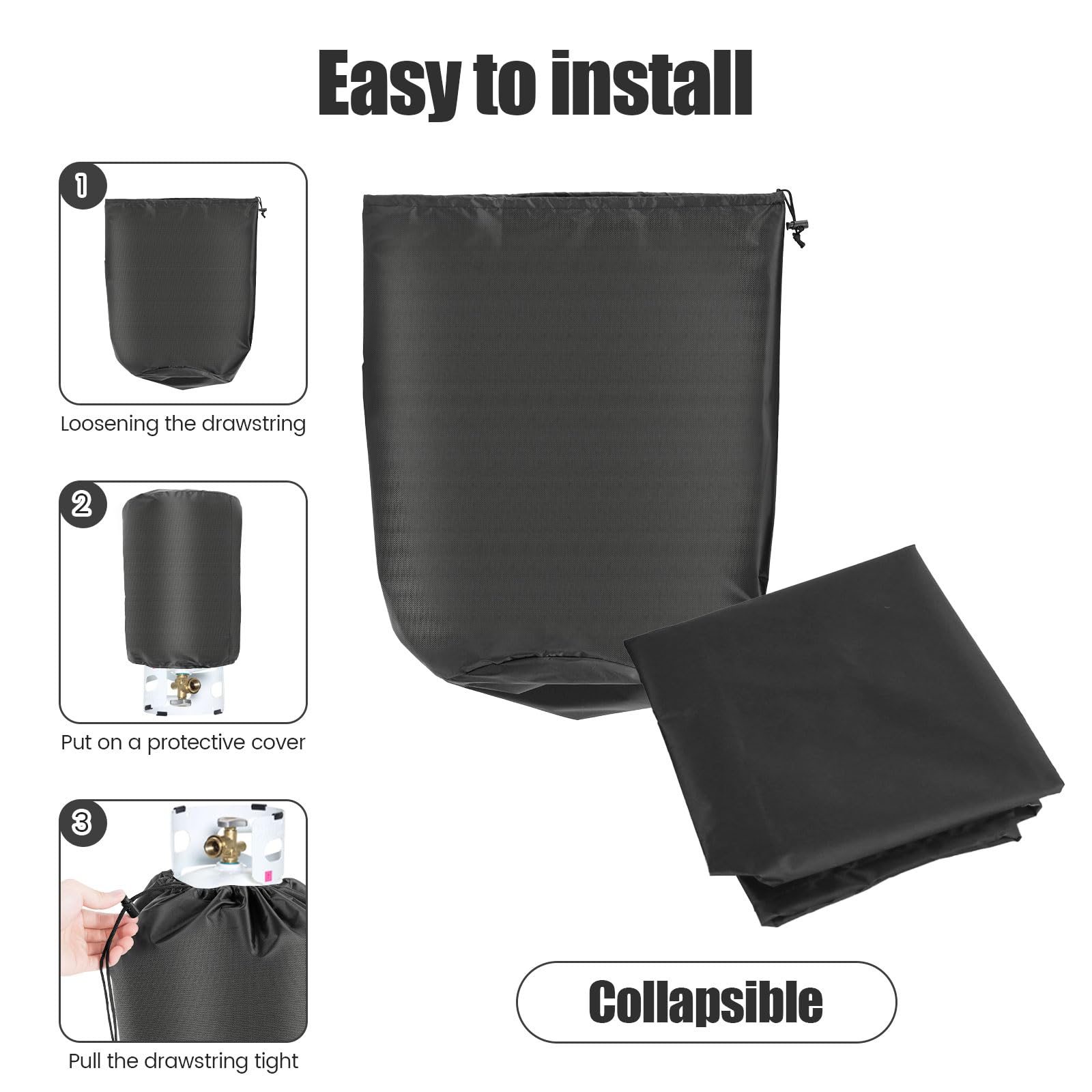 Oxford Propan Tank Abdeckung – Wasserdichte Schutzhülle Für Gasflaschen Im Garten, Für Grill & Outdoor