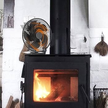 Amazon.co.jp: ストーブファン 薪ストーブファン エコストーブ