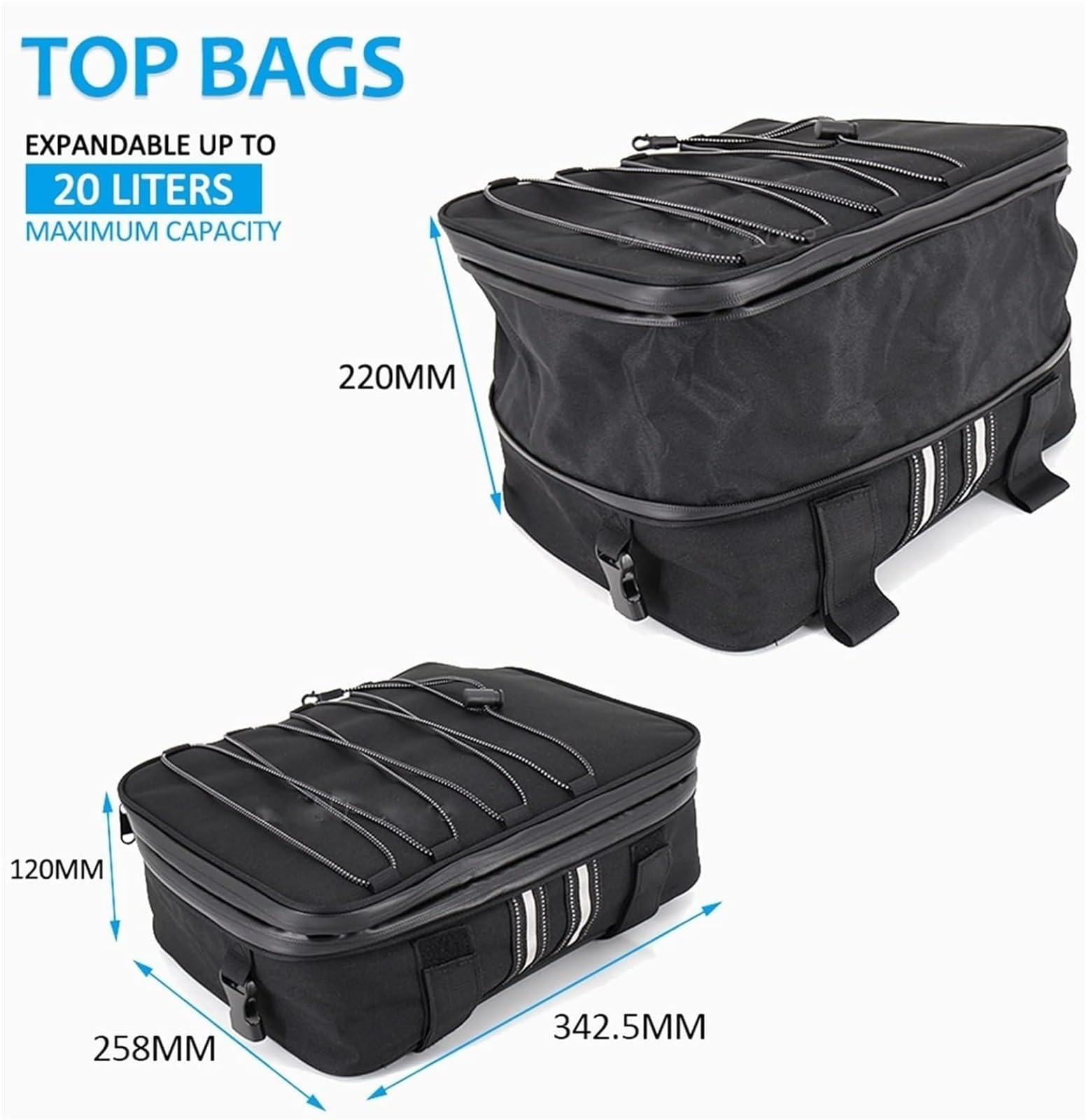 para R1300GS GS 1300 2024 Top Box Bolsas Laterales Bolsa Superior Estuche Bolsas De Equipaje Accesorios Bolsas De Motocicleta