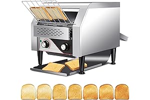 Conveyor Toaster for Professional Cooking - 300 Slices per Hour