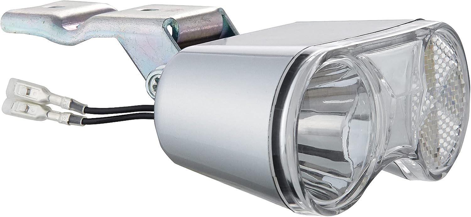 Panasonic NSKL146 LED Hub Dynamo Dedicated Light, Under Basket Mount Type, Bicycle, Silver/Black, W3.6 x D2.4 x Height 1.5 inches (91 x 61 x 39 mm)