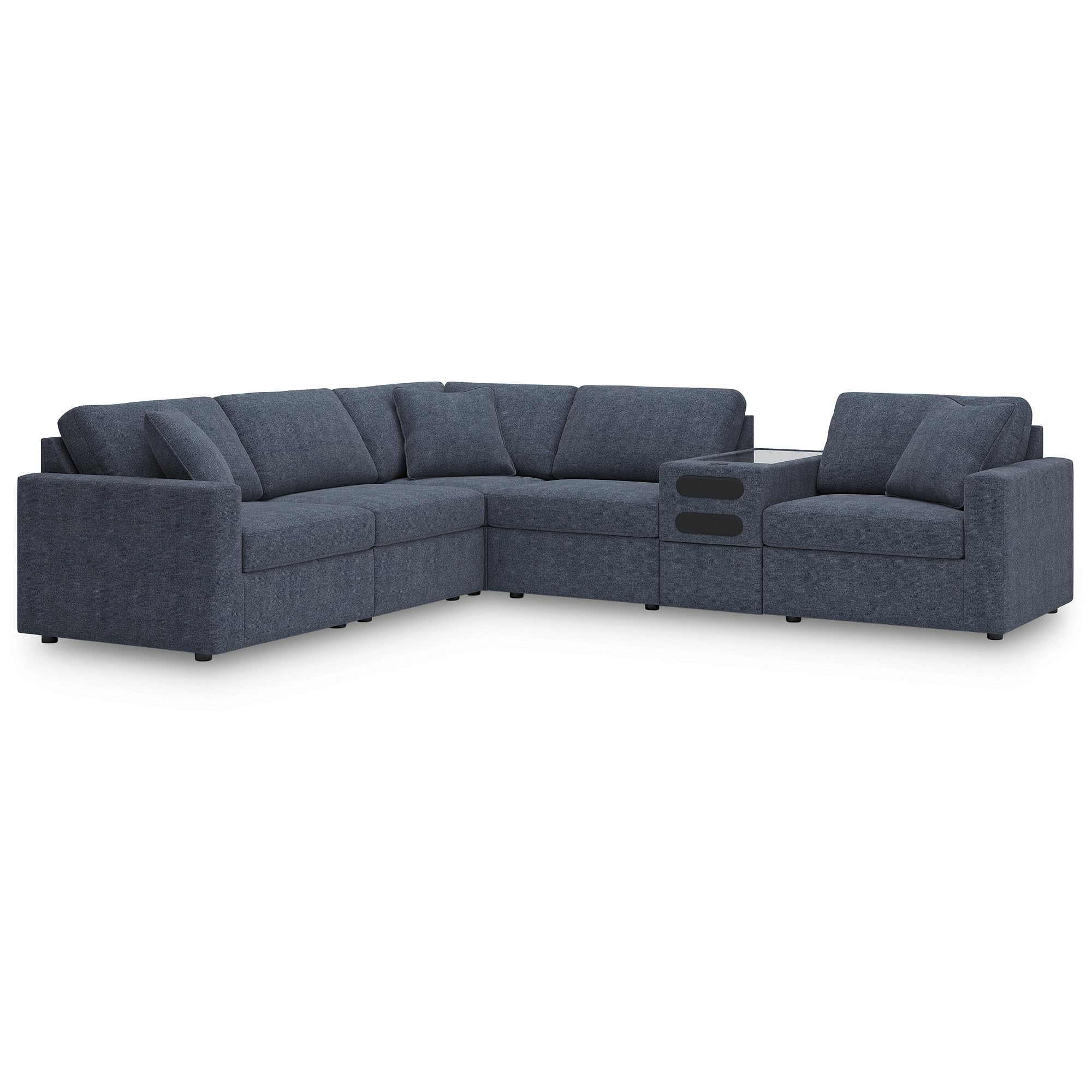 Signature Design by Ashley 6-Piece Modular Sectional with Speakers