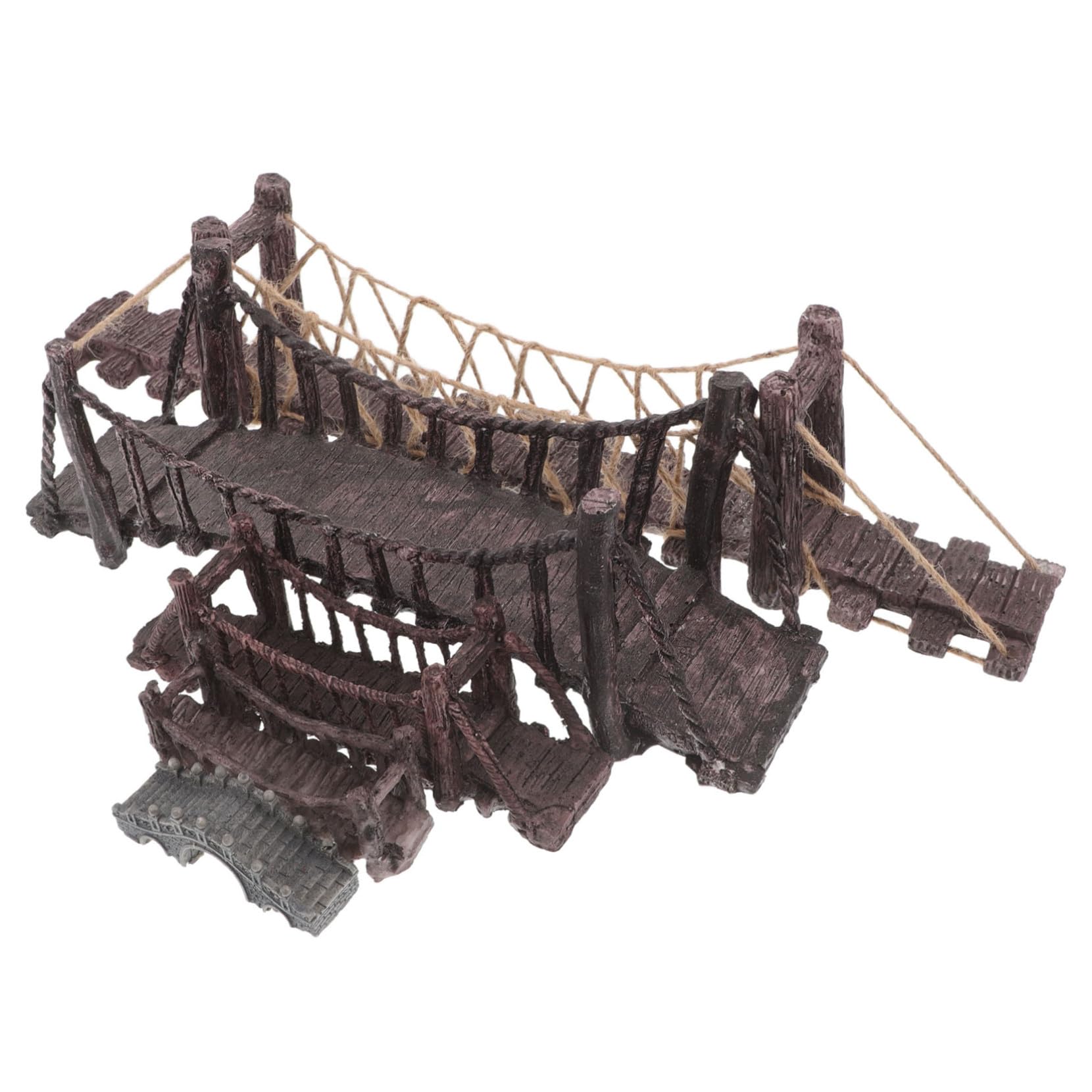Toddmomy 5 Szt. Częściowy Dekoracji Do Akwarium Miniaturowy z Żywicy Wiszący Ozdoba Zen Garden Łatwy Montaż Trwałe Mikroelementy Do Terrarium i Domków dla Lalek
