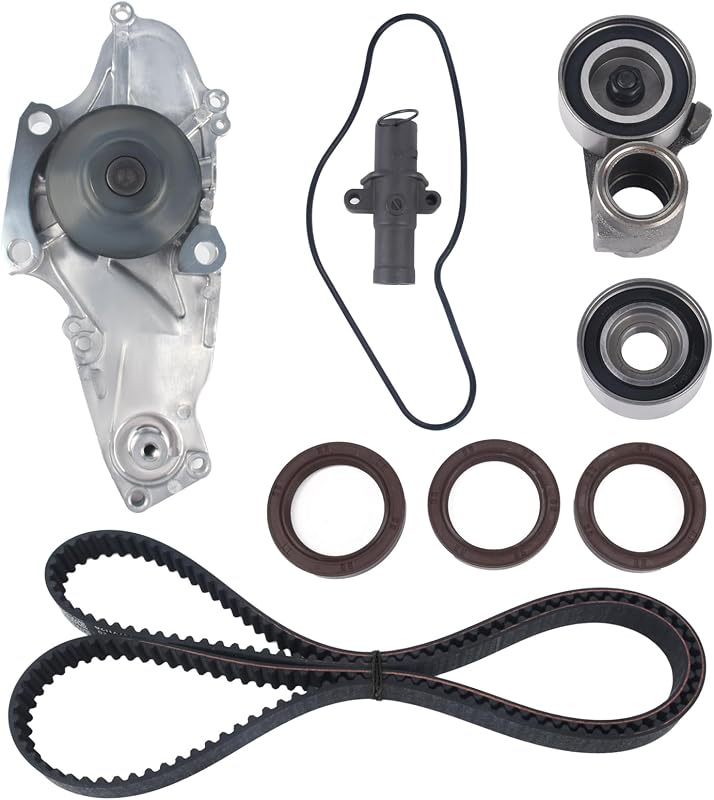 Kit de correia dentada com bomba d’água Autoround TCKWP3 TKH-002 para Honda, Acura e Saturn – 1 kit