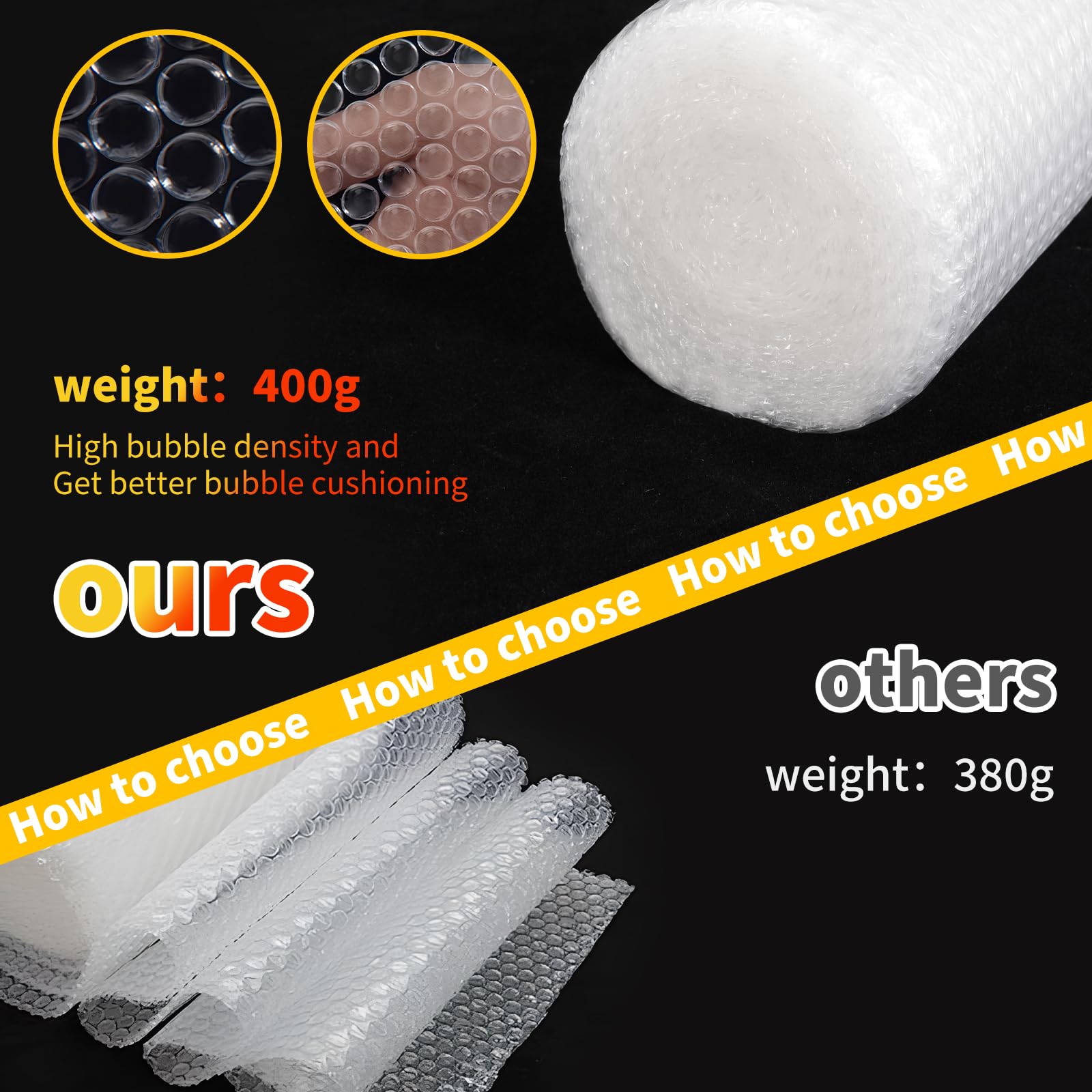 Bubble Cushion Wrap 2 sztuki 30 cm x 22 m folia bąbelkowa do pakowania, przenoszenia pudełek i wysyłki dla Twojej firmy, perforowana co 30 cm