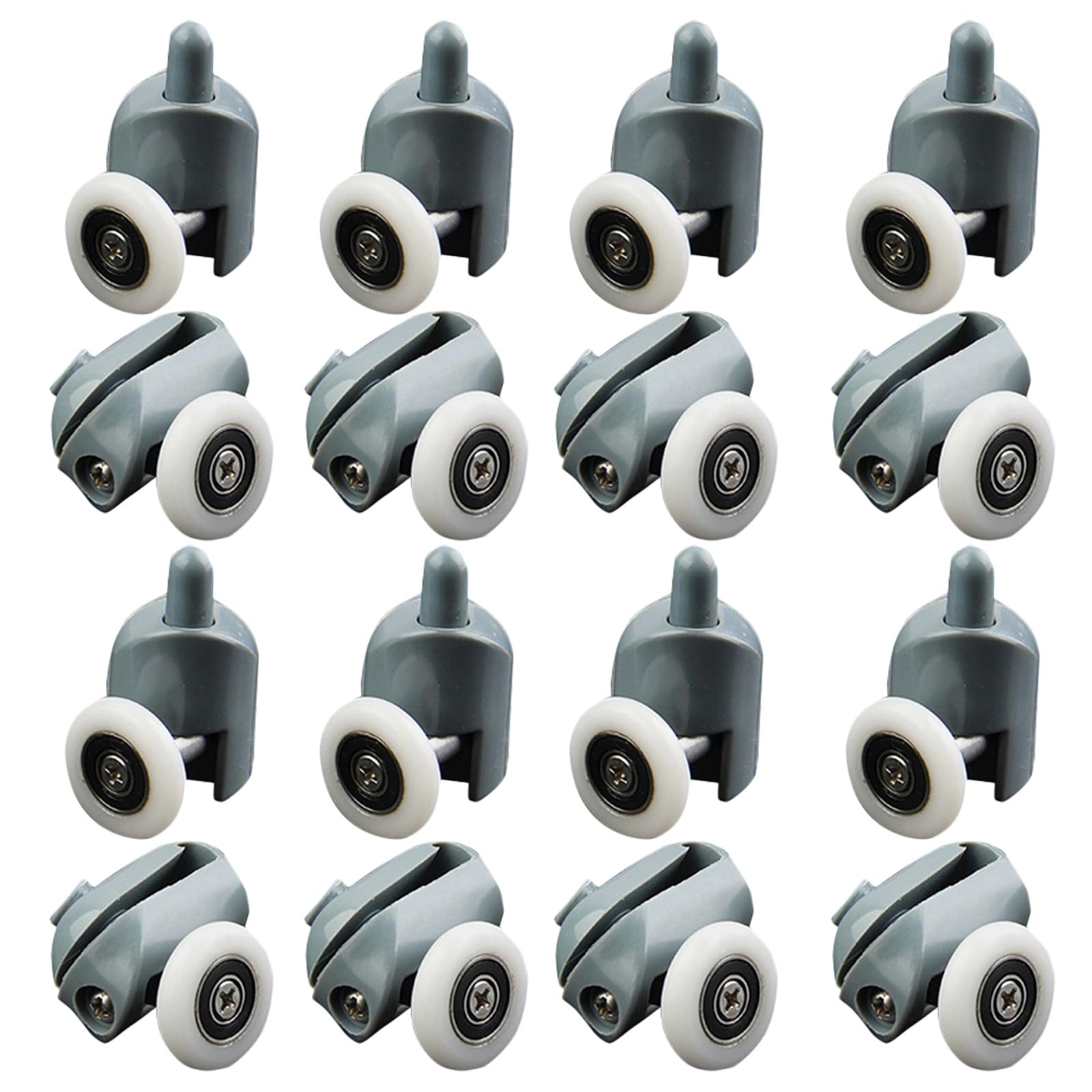 SEWACC 20 rodillos deslizantes de 25 mm para puerta de ducha de cristal. Polea de repuesto resistente para baño.
