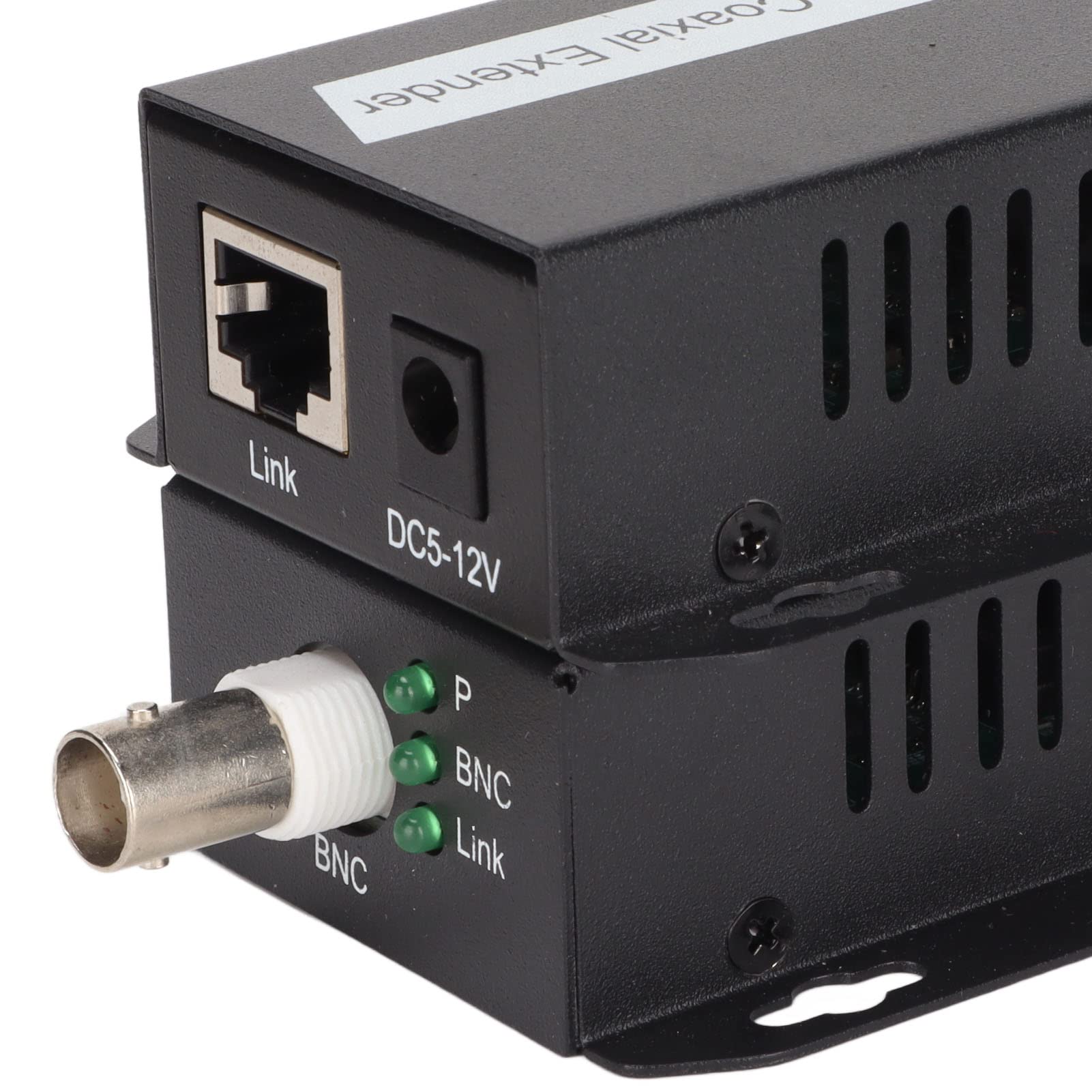 Adattatore Ethernet Extender da 2 pezzi, Extender Ethernet con interfaccia RJ45 e coassiale, Extender di comunicazione bidirezionale per rete di computer, Plug and Play con buon