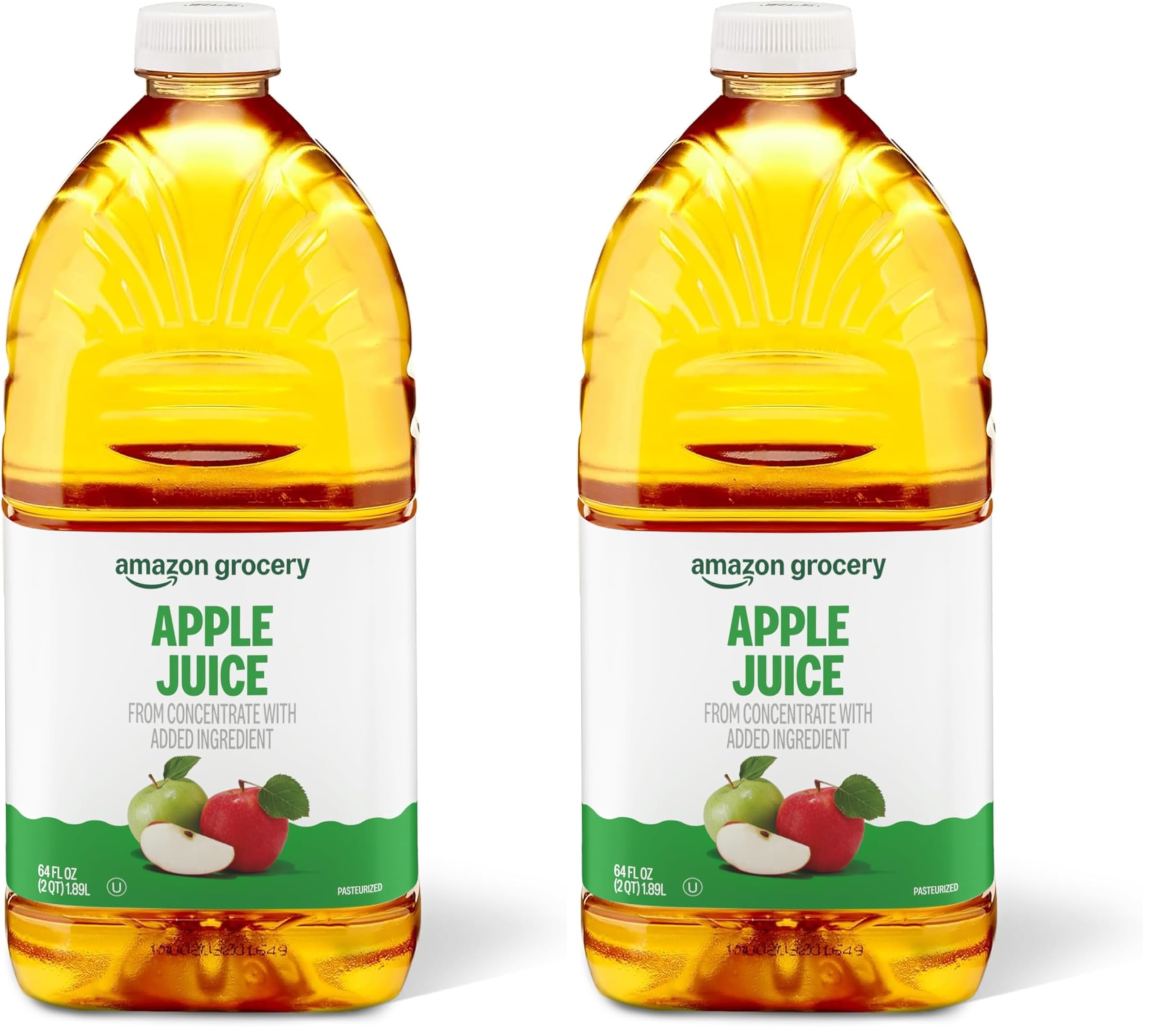 Amazon.com: Amazon Grocery, Apple Juice, 64 Fl Oz (Pack of 2)