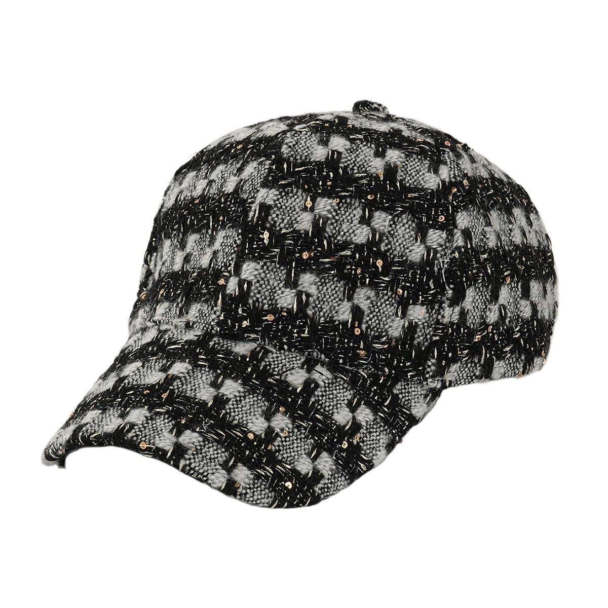Casquettes de baseball vintage gavroche décontractée blanche tricot