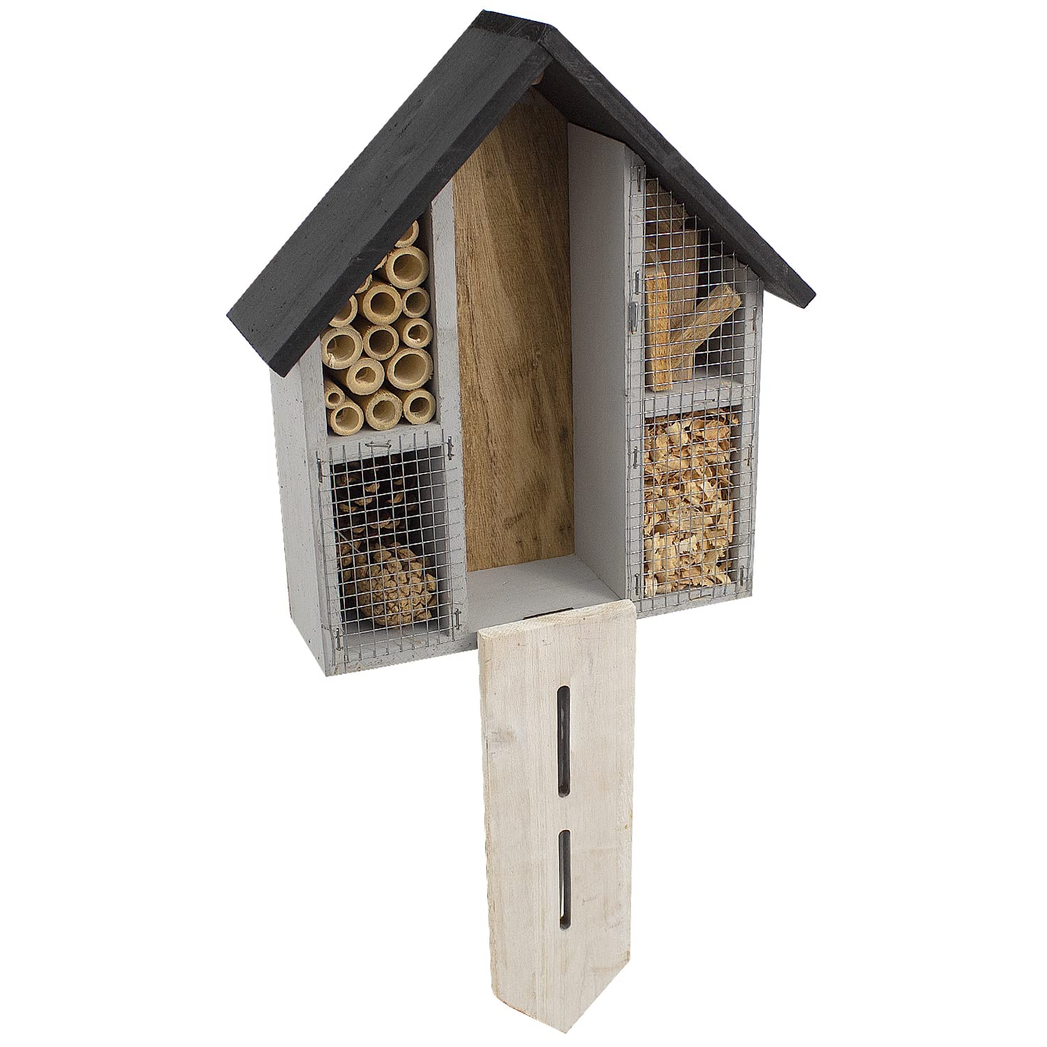 Insektenhotel Auf Standfuß Bienenhotel Insektenhau Produktbild-Vorschau 2