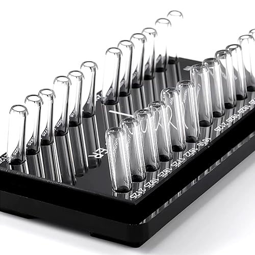 Miniatura 4 de Organizador de alambre de acrílico dental con soporte de alambre de arco, caja de alambre de ortodoncia con tapa para clínica dental, organizar y