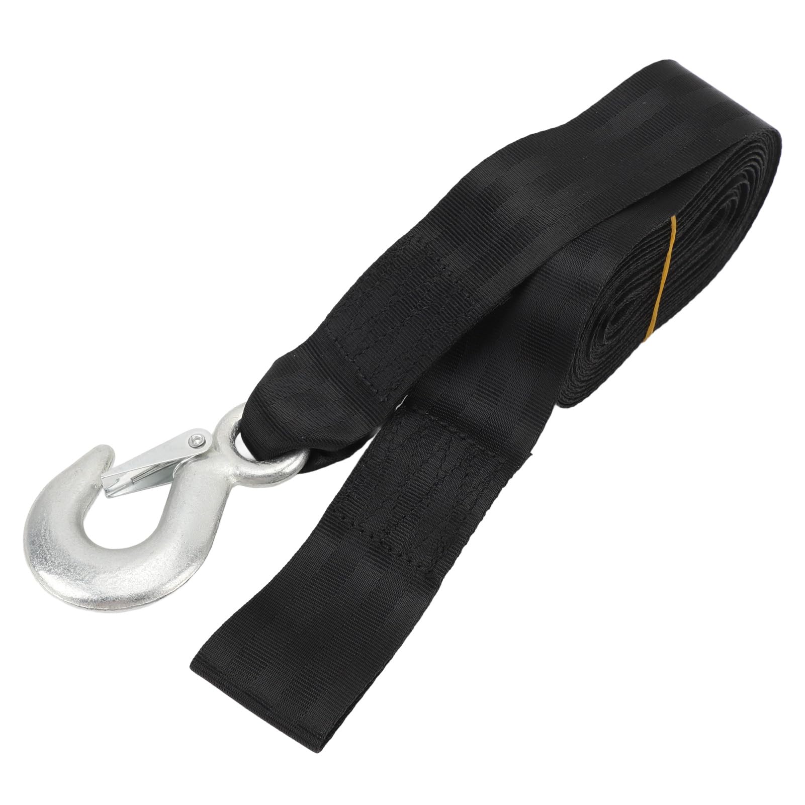 Windengurt mit Haken, Hochleistungs 1588kg Zugkraft, Winde für Bootsanhänger Abschleppen Bergung SUV Jetski Offroad Marine