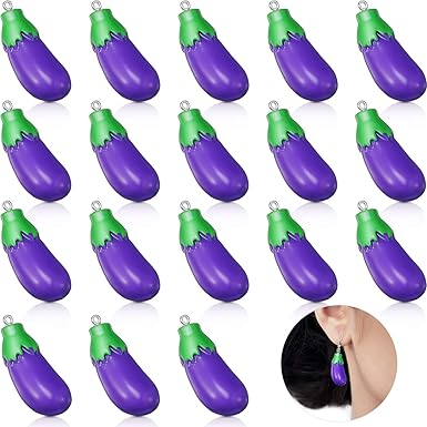 eggplant jibbitz
