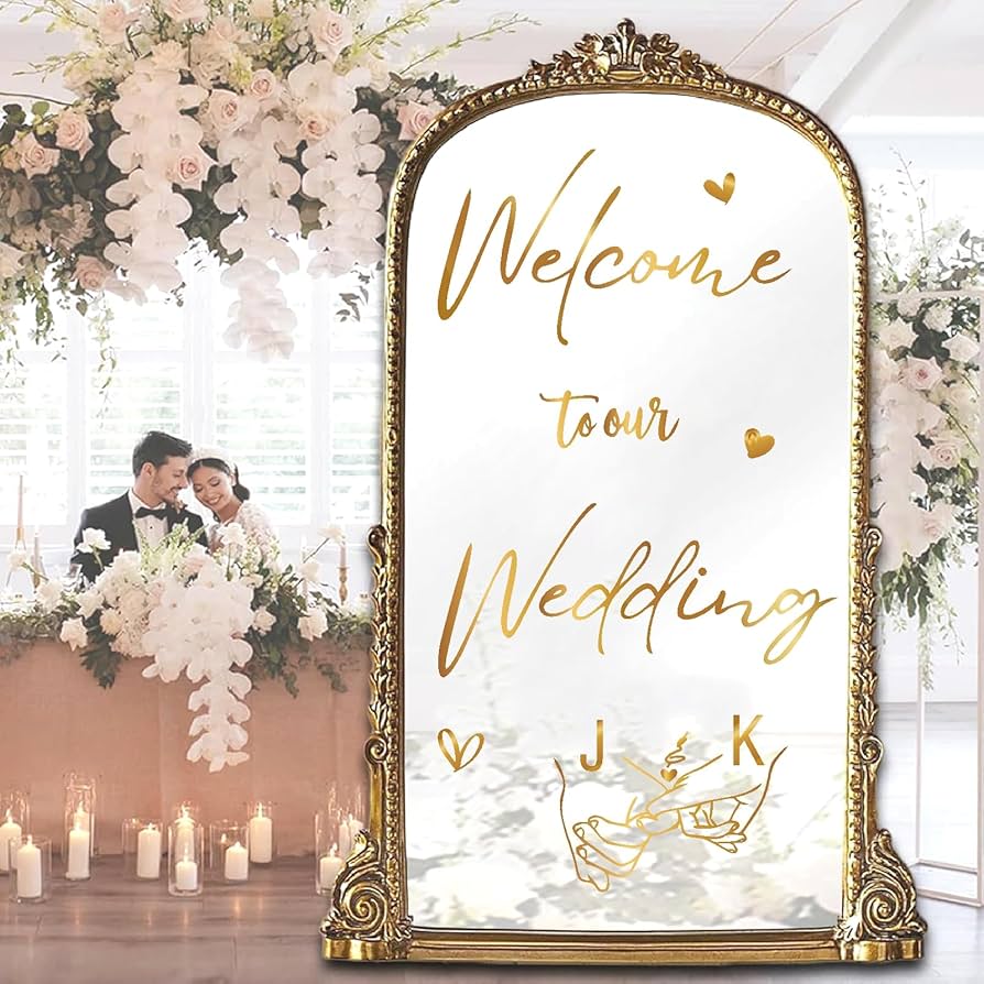 【受注製作品】Wedding Welcome Board Amazon.com: Personalized Wedding Welcome Sign, Custom