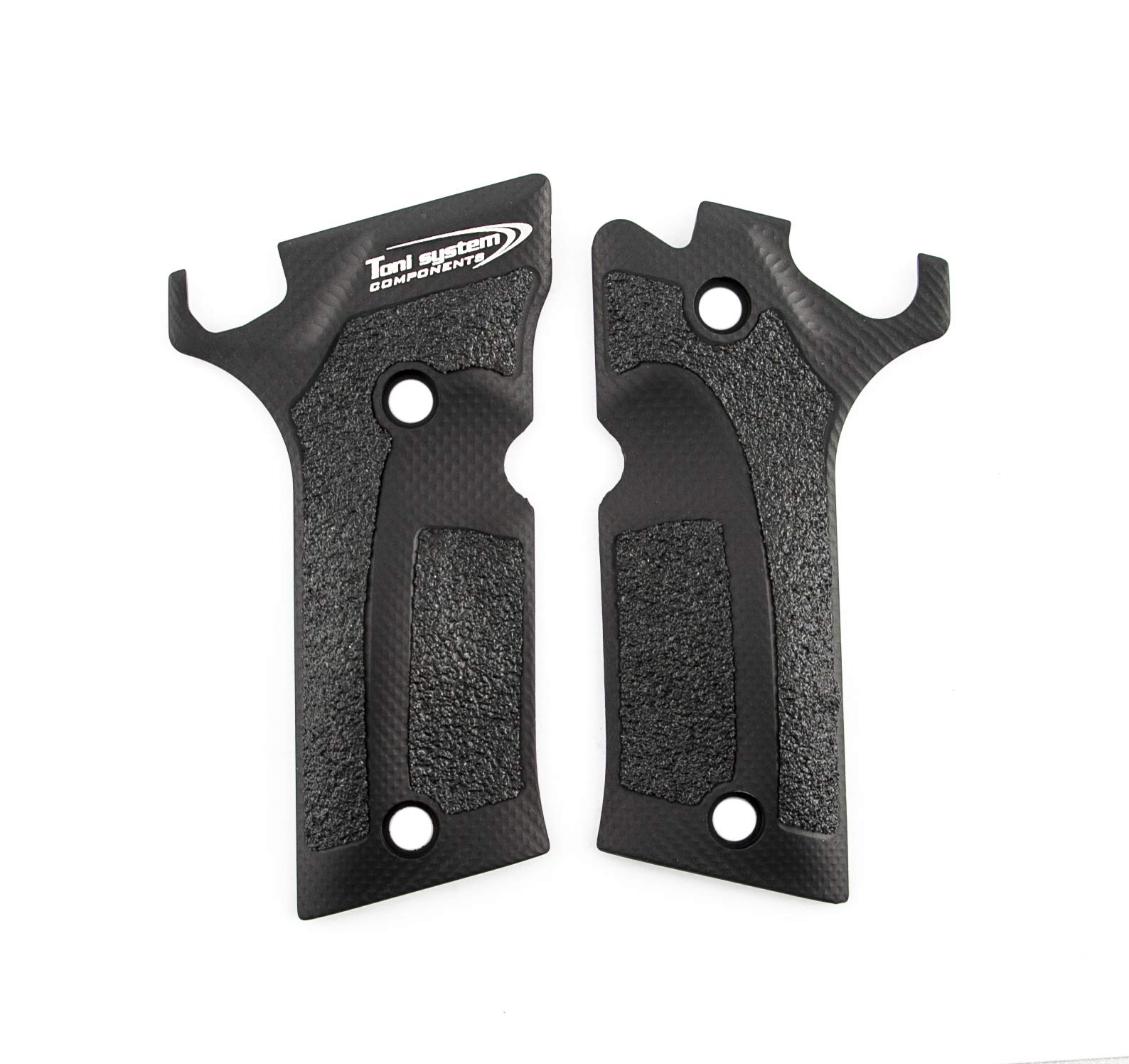 Almohadillas 3D aumentadas con agarre para Beretta 92X (negro).