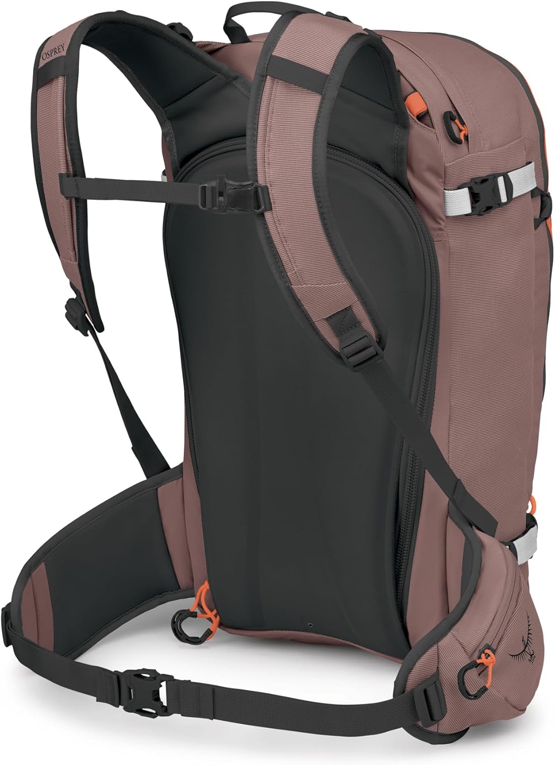 Osprey Sopris 32L Ski and Snowboard Backpack - Avalanche Gear Carry - Lightweight Backcountry Backpack for Women - Ski & Snowboard Carry - Made with 100% Recycled Nylon, Magma Brown