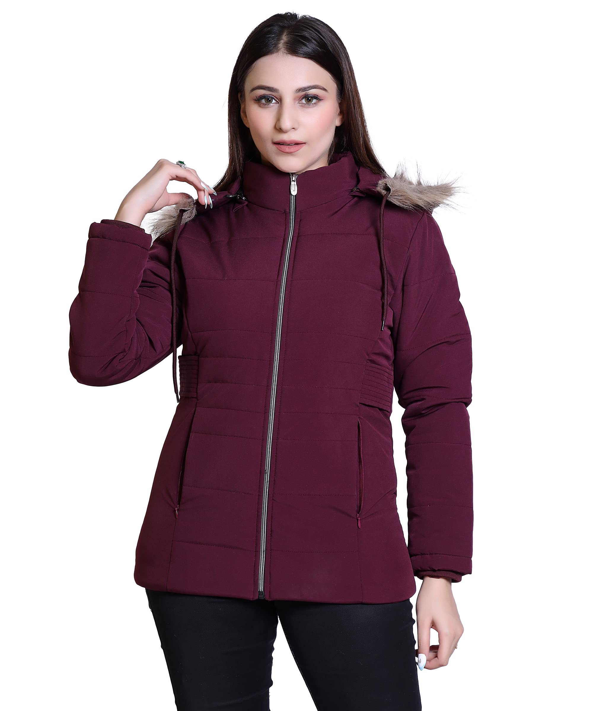 Women's Nylon Standard Length Jacket