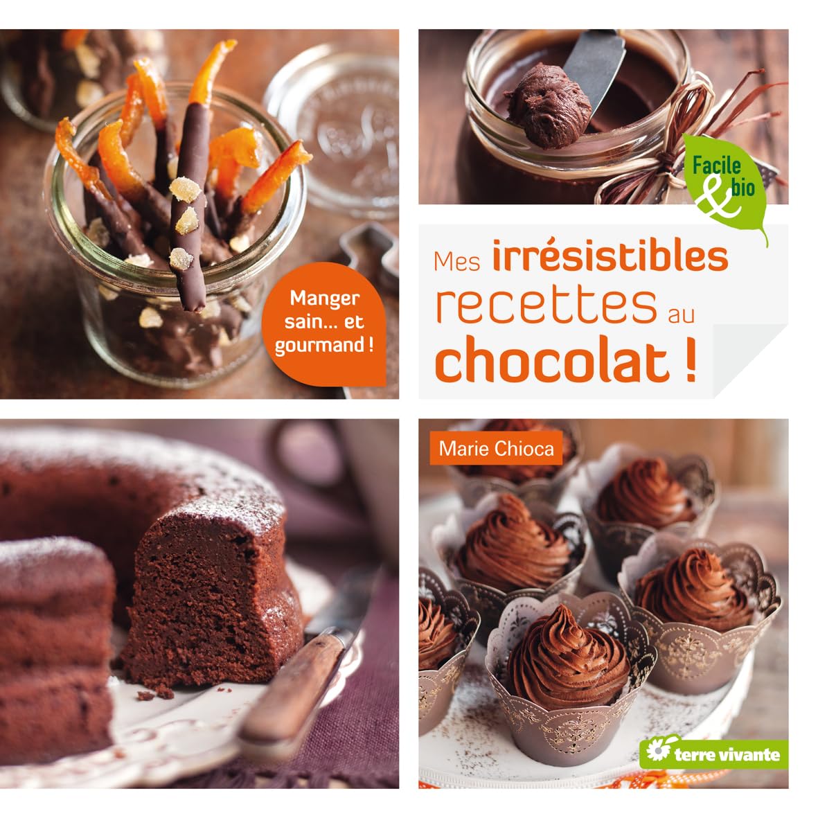 Mes irrésistibles recettes au chocolat: Manger sain… et gourmand !