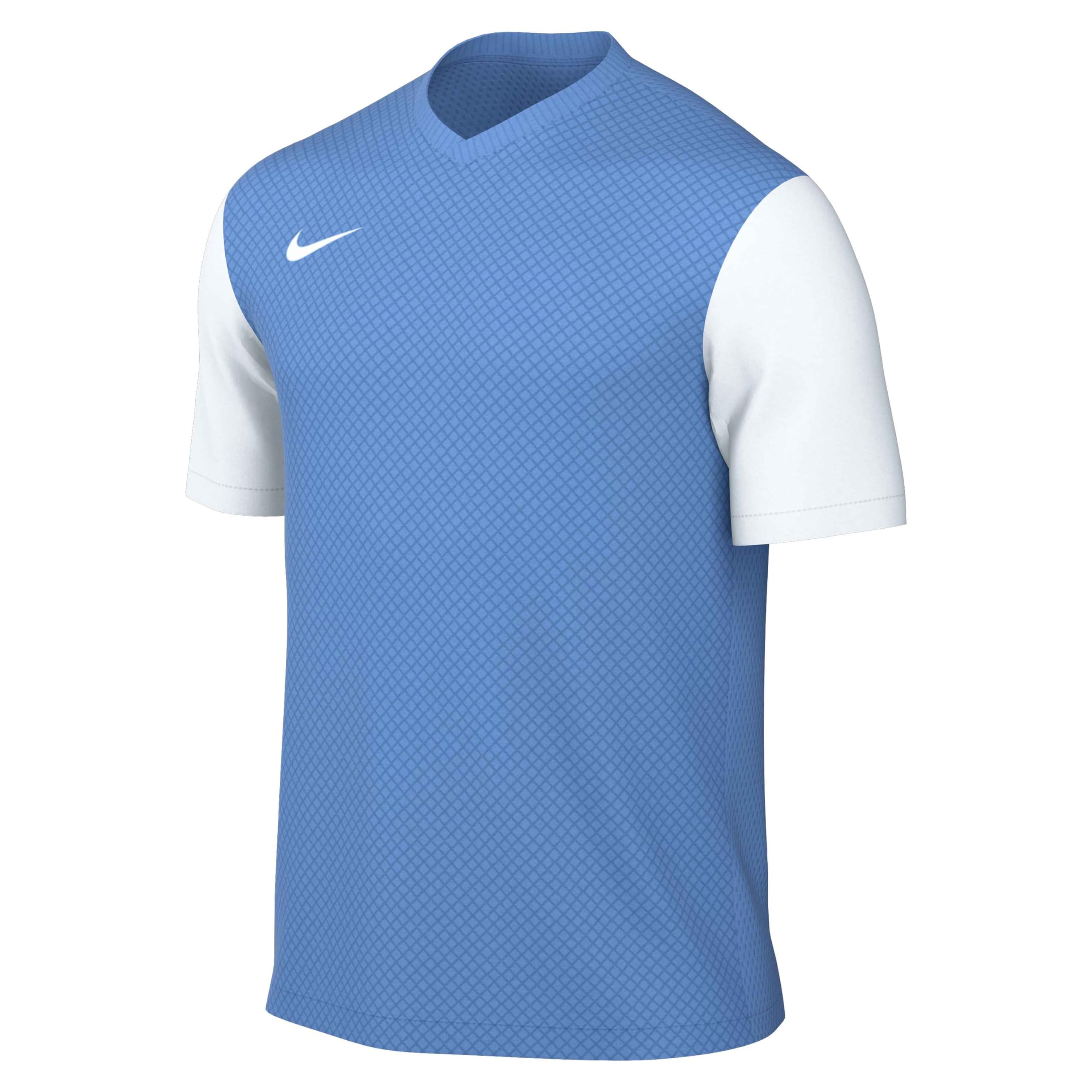 NIKE DH8035-412 M NK DF Tiempo PREM II JSY SS T-Shirt Men's University Blue/White/White Size M