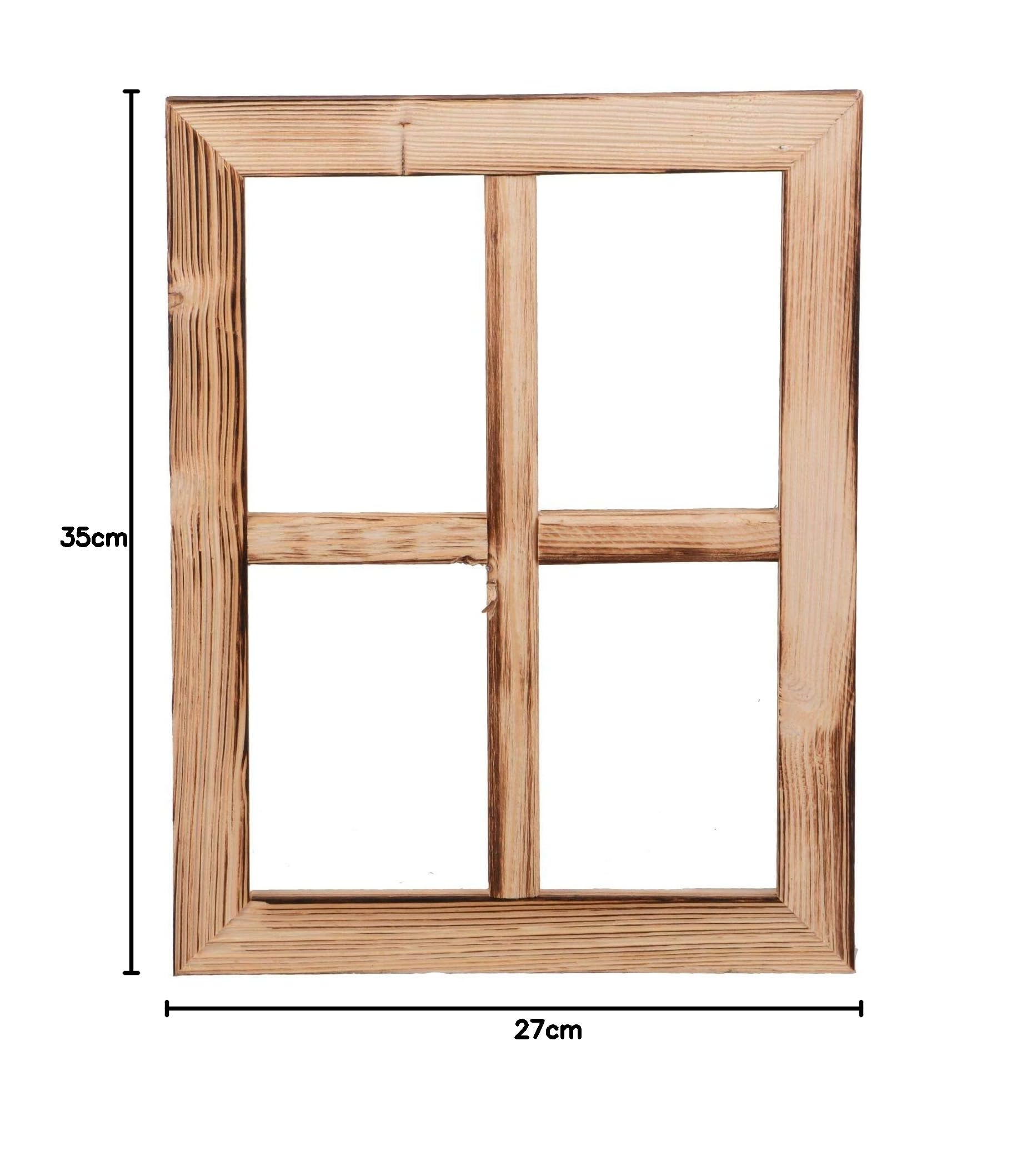 Square Window Frame Set Of 10 Wooden Square Window Frame For Crafts