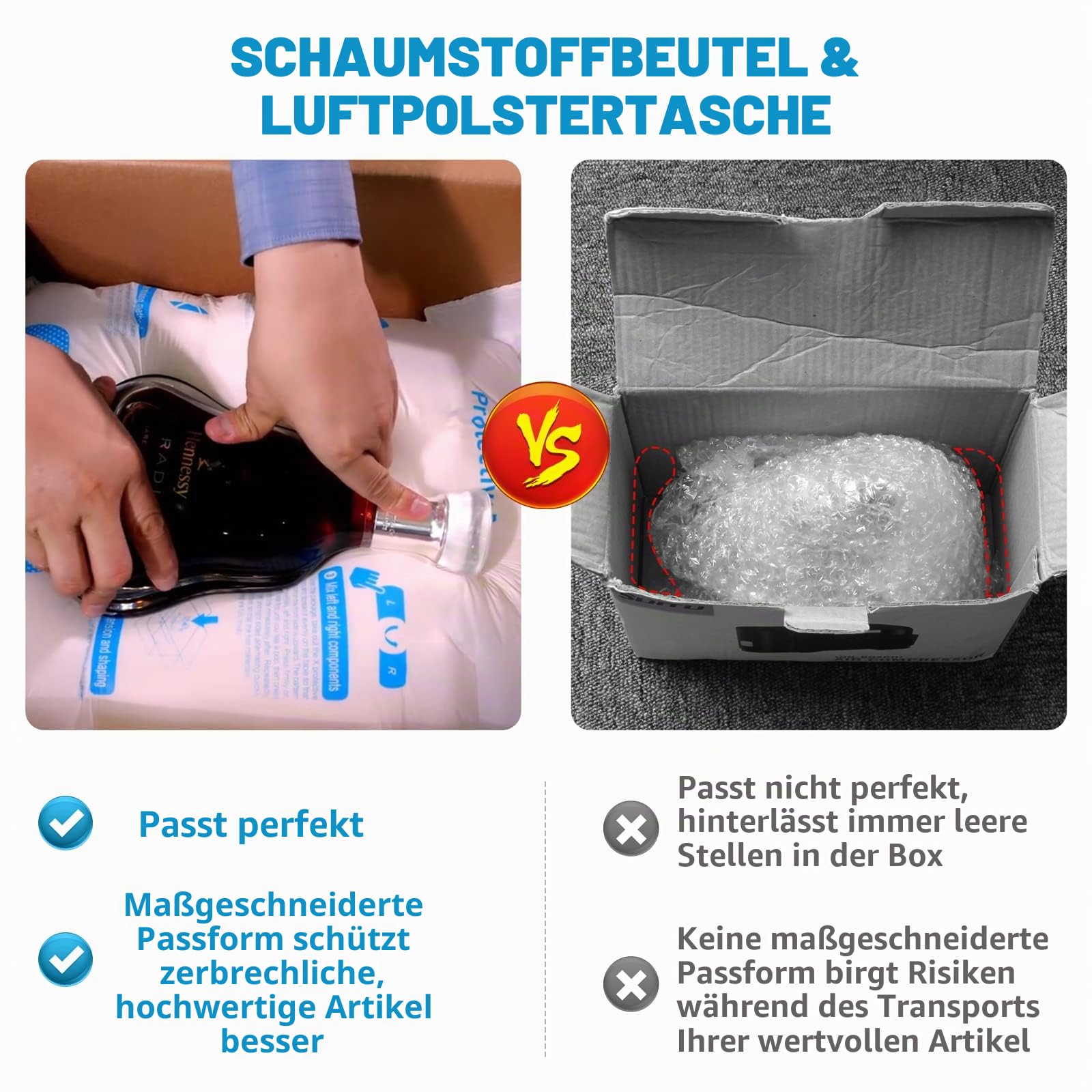 38,1 x 45,7 cm, 4 Stück, TONESPAC Instant-Packung, schnell ausdehnender Schaumstoff, X-100, Verpackungsbeutel für Verpackung und Versand