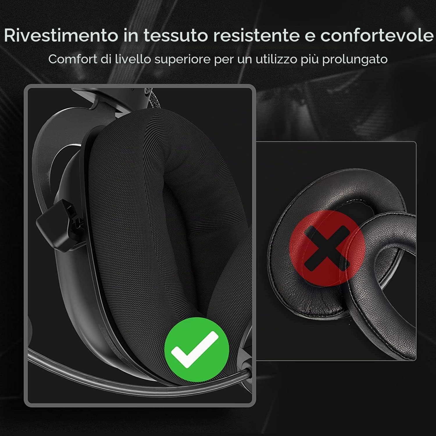 Redragon H510 Zeus Cuffie Gioco Cablato 7.1 53mm Driver RGB | cuffie gioco cablate 7.1 surround cuscinetti memory foam driver 53mm microfono staccabile multipiattaforma RGB