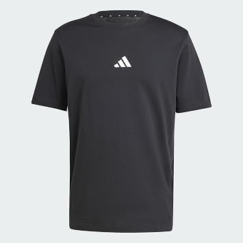 Adidas Men's Essentials Small Logo Single Jersey Tee
