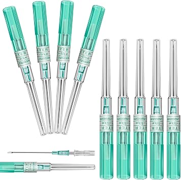 Catheter Piercing Needles 10pcs 18G for Jewelry Piercing Supplies
