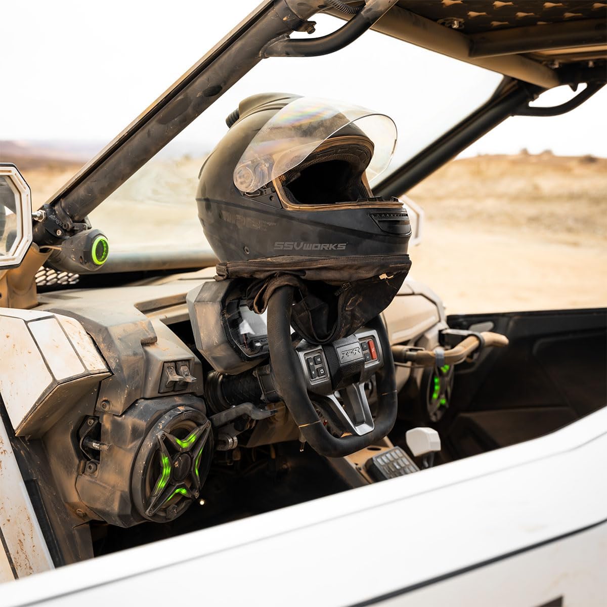 SSV Works 2025-2026 Polaris RZR Pro 6.5" Front-Dash Speaker-Pods Compatible with RZR Pro R, Pro S and Pro XP | for Upgrading or Building Your UTV Stereo (250-RZ6-F65U (Enclosures Only))