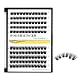 Bodermincer 120 Clusters 10mm+12mm/12mm+14mm/14mm+16mm Mixed Wide Cluster False Eyelash Individual Cluster EyeLashes Grafting Fake False Eyelashes Eyelash Extension (Black 10mm+12mm Mixed) Product Image 3