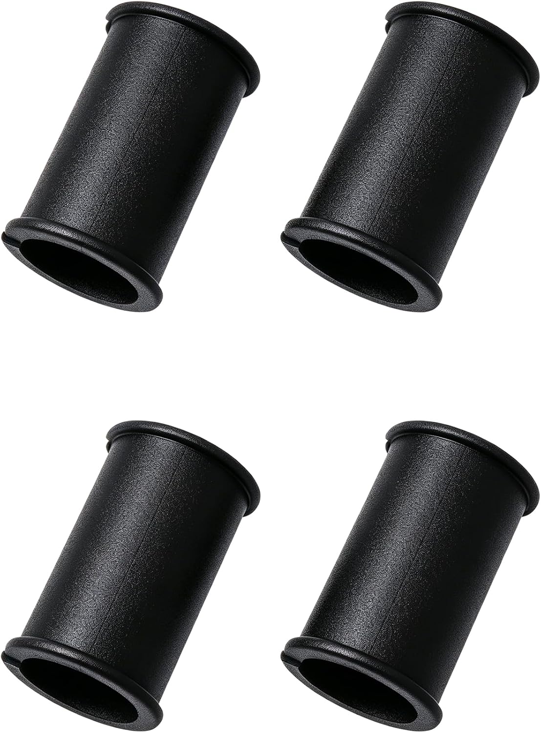 4 PCS Microphone Shock Mount Rubber Sleeve Black Shock Mount Spacer for Microphone Stand Shock Absorption
