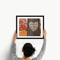 Vista 5 de Impresión personalizada para parejas y familias – Regalo de boda, aniversario o nuevo hogar – Nombres y fecha personalizados – Arte de pared