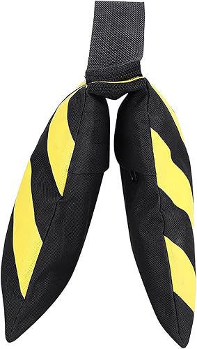 Miniatura 7 de Bolsa de arena resistente - Bolsa de arena para video de estudio - Rayas amarillas y negras - Bolsas de peso para fotografía - para soporte de luz