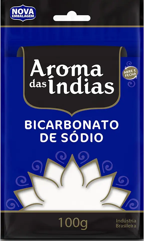 Aromas da Índia Bicarbonato De Sódio 100 Gramas