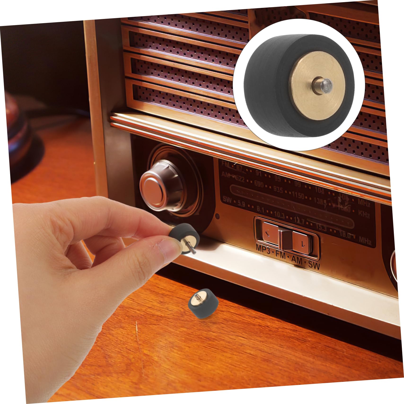 Rullo Pinza Per Registratore A Cassette - Ricambio Nuovo #1
