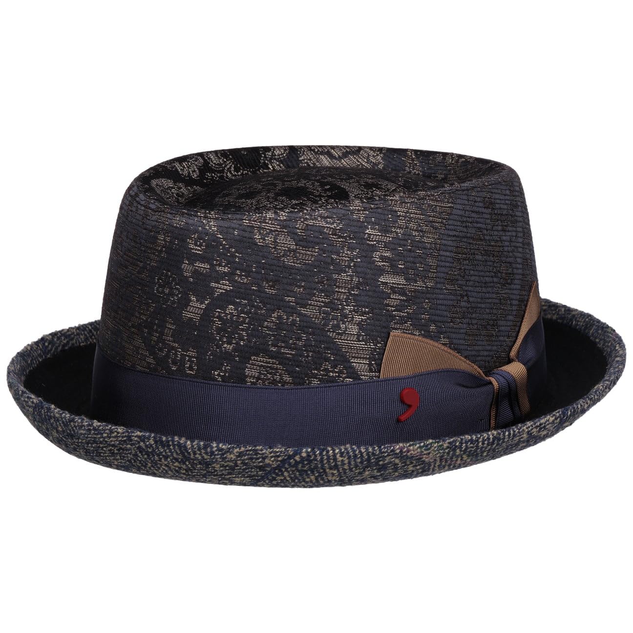 Cappello Paisley Pork Pied’Este Uomo - Made in Italy da Musicista con Fodera Autunno/Inverno