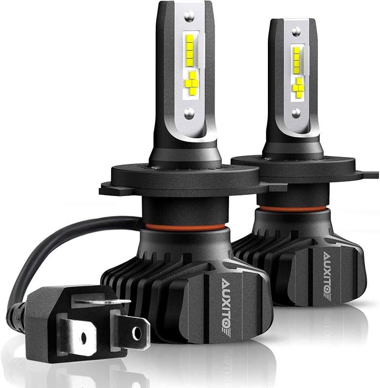 Lâmpadas LED H4 9003 HB2 AUXITO 6500K luz branca, 12 V e 20 W – Kit com 2 unidades