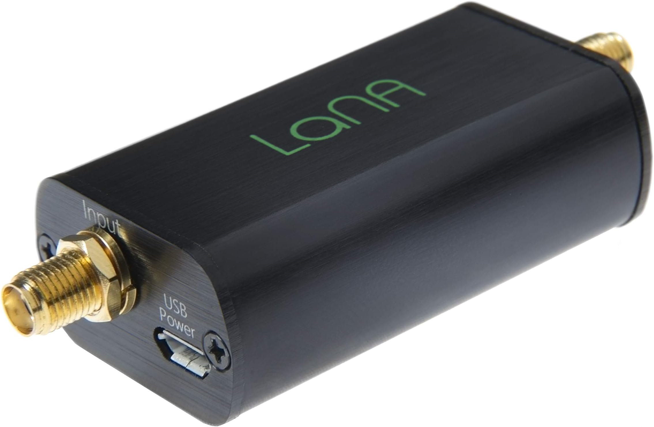 Lana - Ultra Low-Noise Amplifier (LNA) Module for RF & Software Defined Radio (SDR) with Enclosure & Accessories. Wideband 20MHz-4000MHz Frequency Capability with Bias Tee & USB Power Options