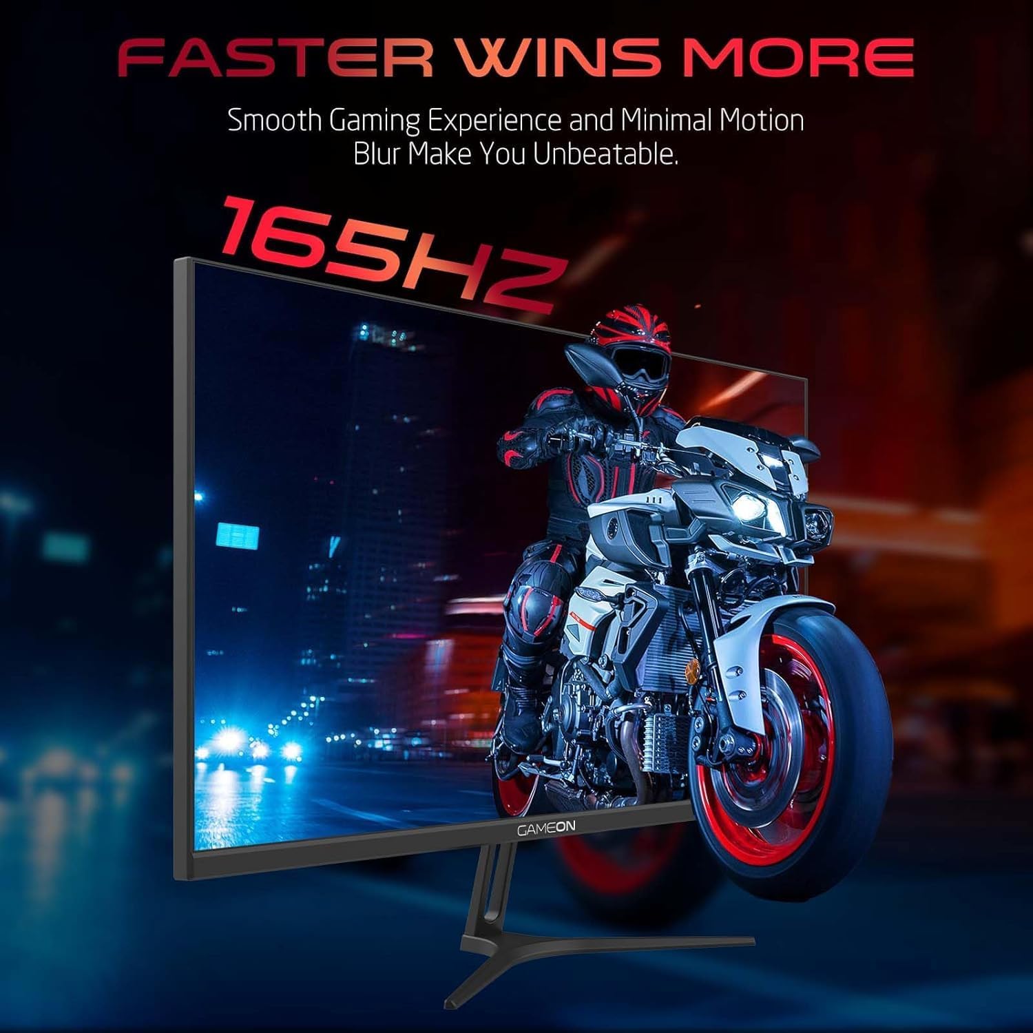 Monitor assembly with stand