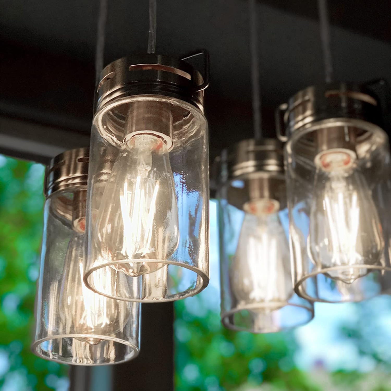 Soft White LED Vintage Filament Bulbs, Pack of 6