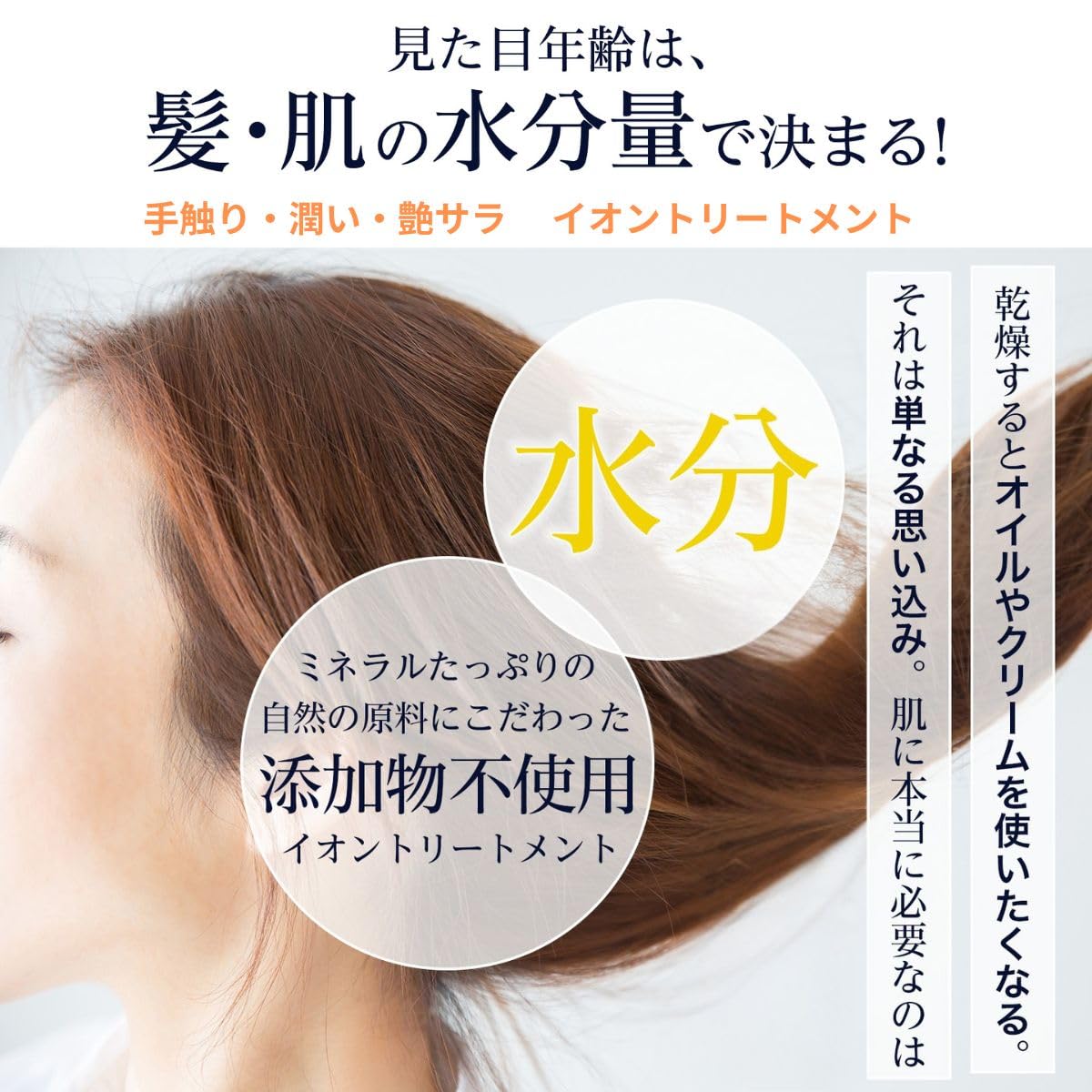 Amazon | NAKASHO アイマイナス ヘアミスト 詰替え用 (1000ml / 髪・肌 
