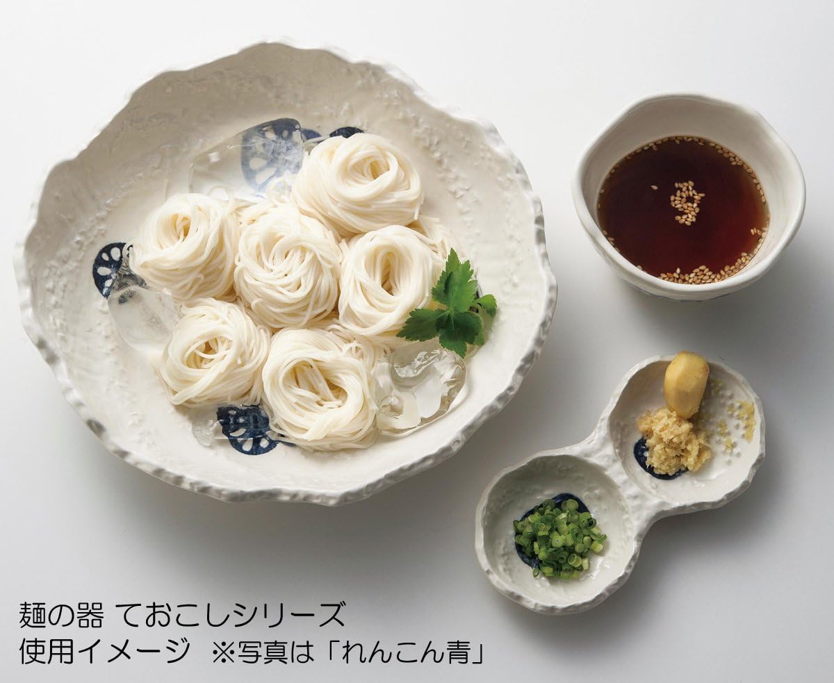 Santo Banko Ware 15367 Noodles, Soba Tokuri Oekoshirenkon, Blue