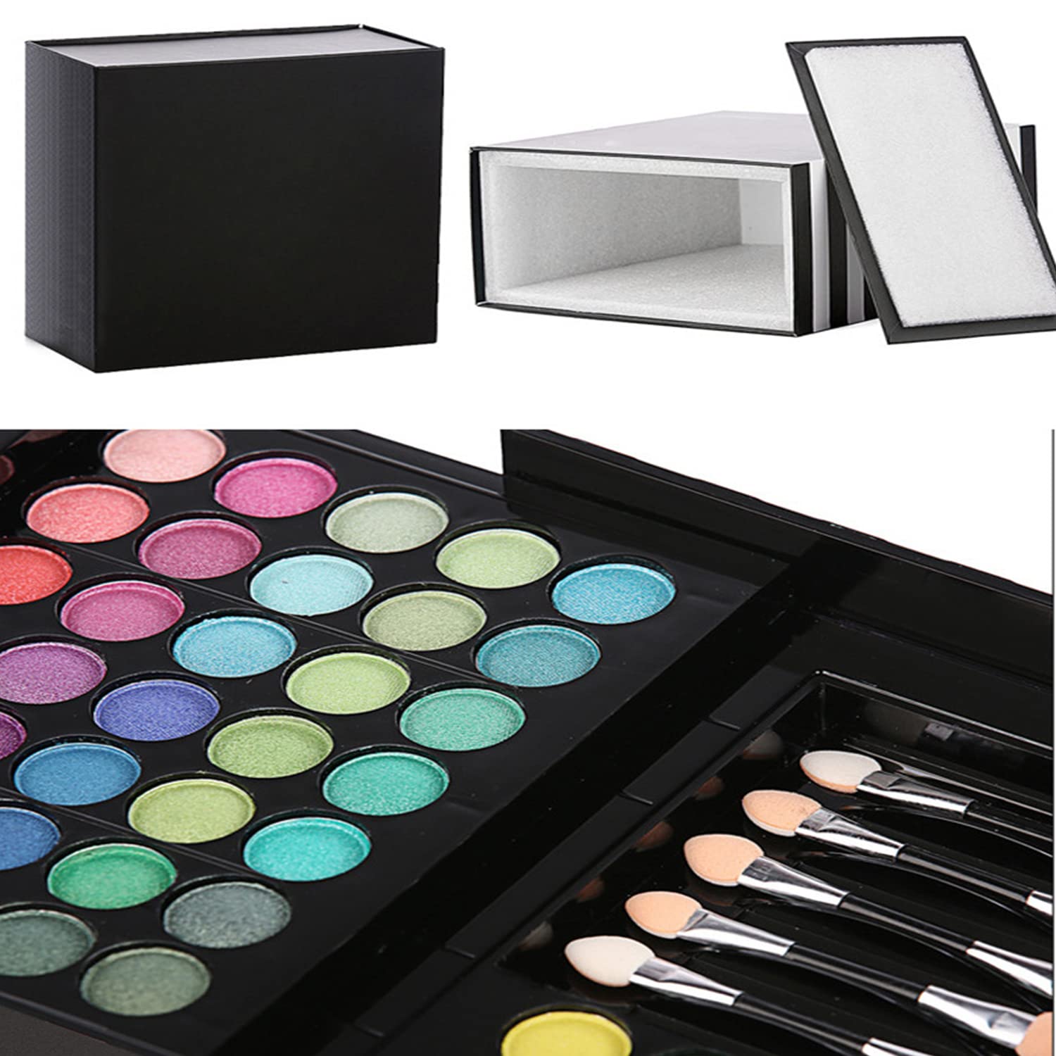 VIOLA HOUSE Kit Maquillage Femme 177 Couleurs, Coffret Maquillage avec Rouge à Lèvres, Pinceaux, Bâton Contour, Correcteur, Fard à Joues