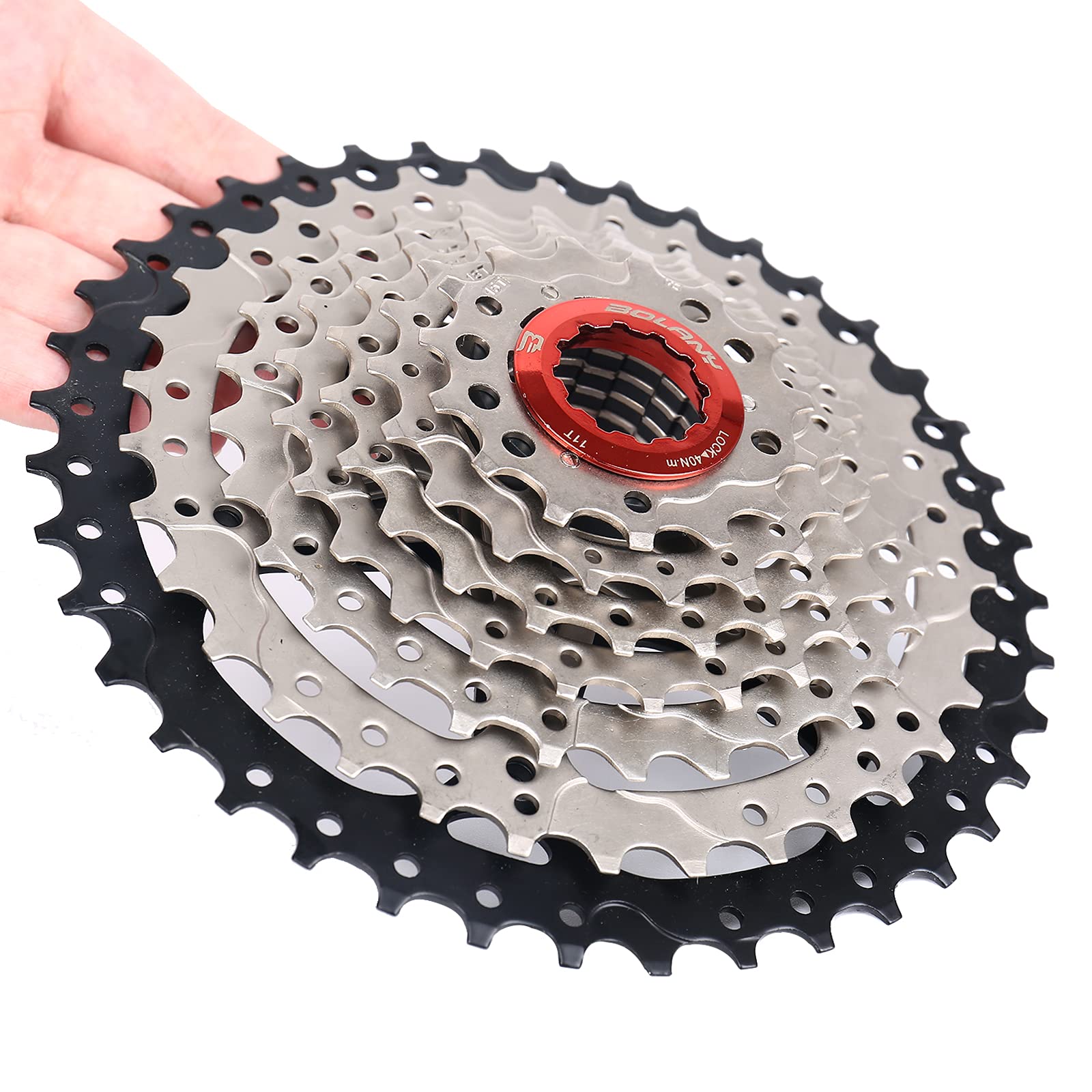 Cassetta 9 Velocità FOMTOR 11-40T Per MTB: Leggera E Compatibile Shimano/SRAM
