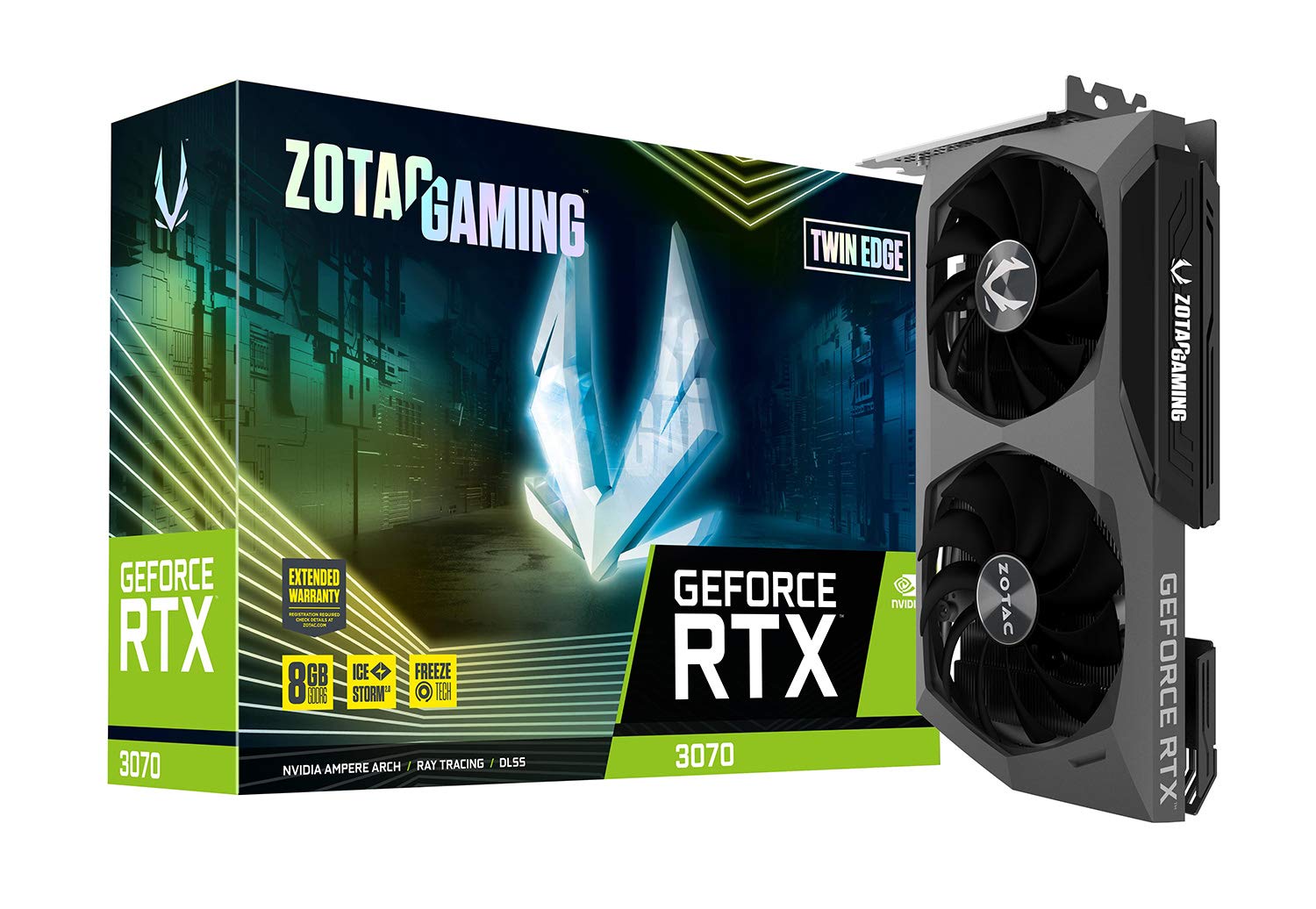 Amazon | ZOTAC GAMING GeForce RTX 3070 ツインエッジ 8GB GDDR6 256 