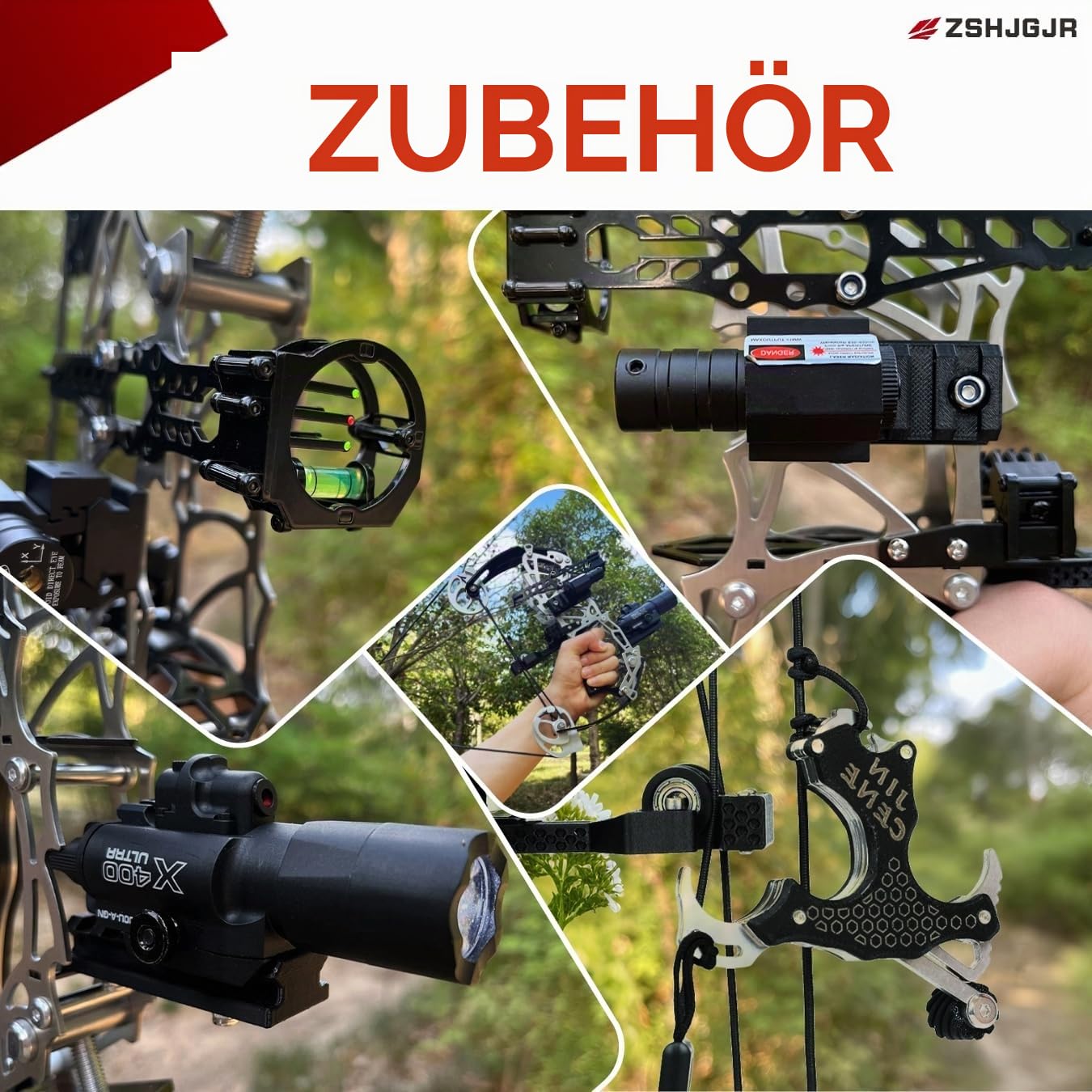 Compoundbogen Set für Anfänger Erwachsene / 15–32 lbs CompoundBögen Bogenschießen Bogen und Pfeil Jagdbogen Kompaktes mit Pfeilen und Zielscheiben Bogen Jagd Für Rechts- & Linkshänder (Typ 2)