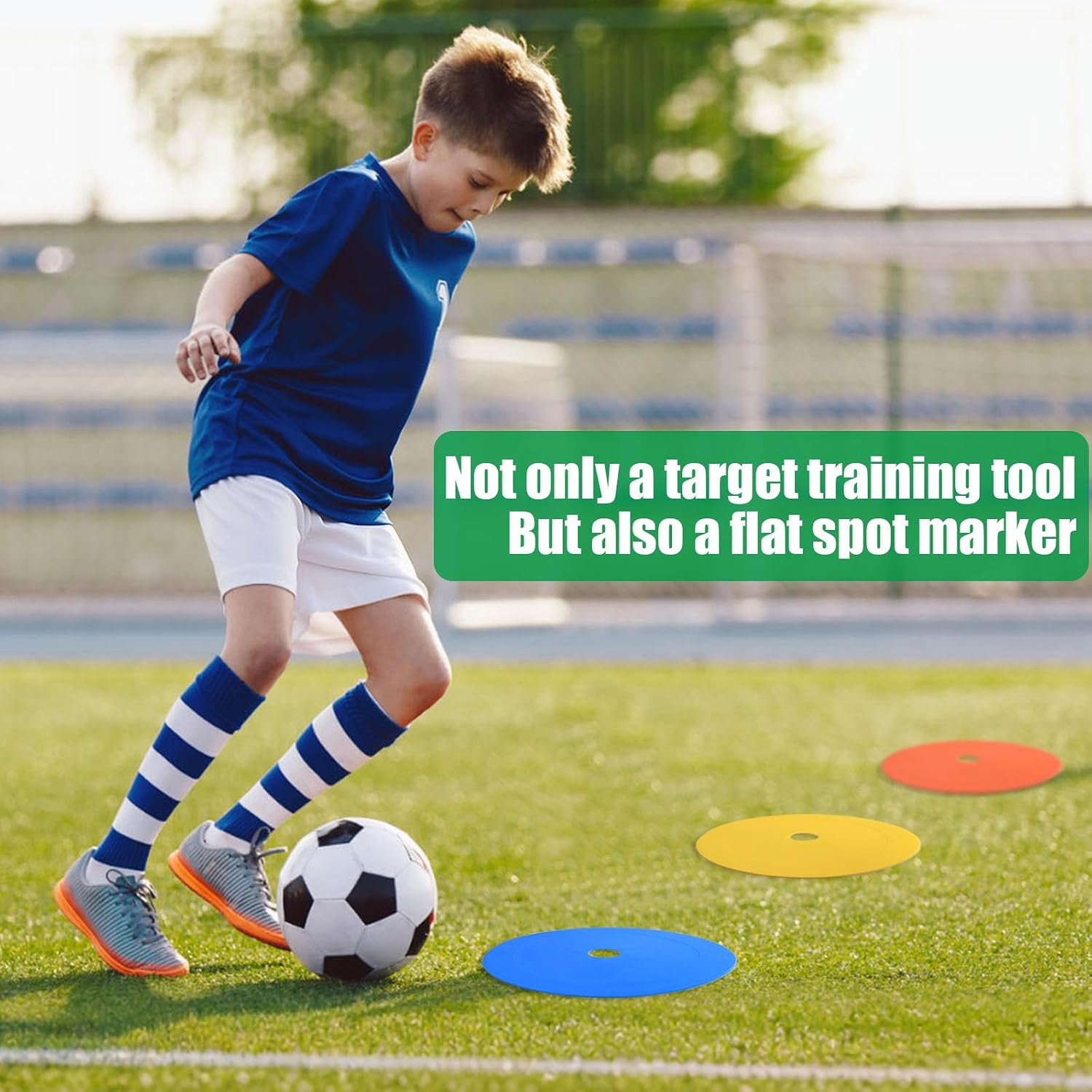 TOBWOLF 4PCS Soccer Goal Target, Soccer Goal Shooting with Adjustable Extra-Long Strips to Enhance Shooting Accuracy Speed for Lacrosse Hockey Baseball