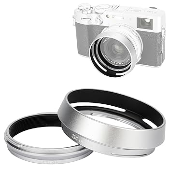 Amazon | JJC メタル レンズフード ねじ込む式 富士フィルム