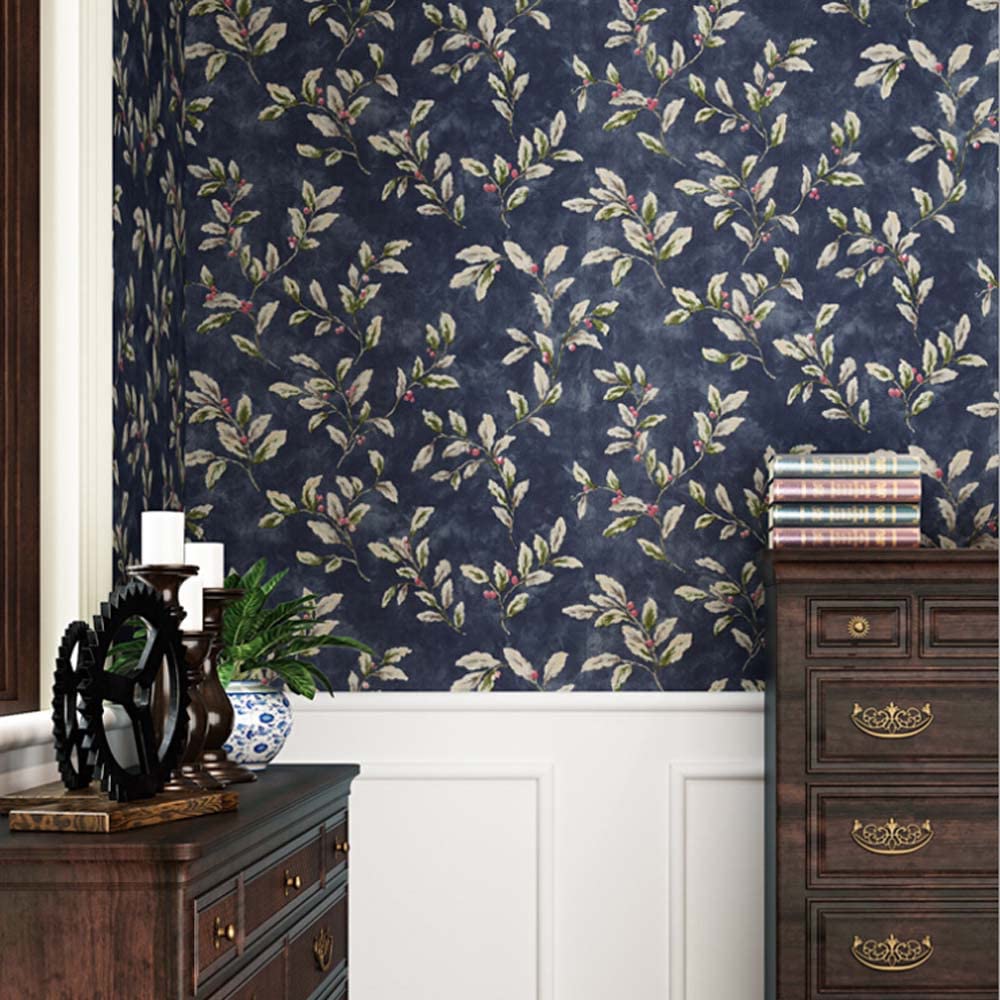 Papier peint uni rustique américain vintage pour salon chambre et bureau